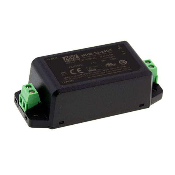 MEAN WELL MPM3012ST Module 30W 12V 2.5A Medical With Screw Terminals